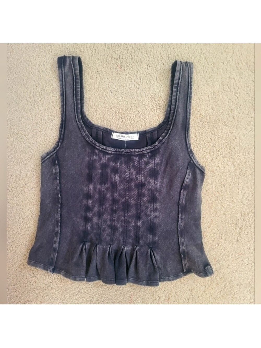 Free People Roller Peplum tank top! NWT! - Picture 6 of 6